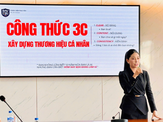Chương trình chia sẻ thực tiễn: “Từ thương hiệu cá nhân đến thương hiệu doanh nghiệp”