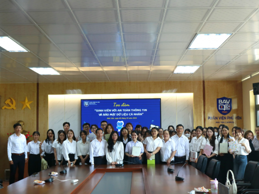 Tọa đàm “Sinh viên với an toàn thông tin và bảo mật dữ liệu cá nhân”