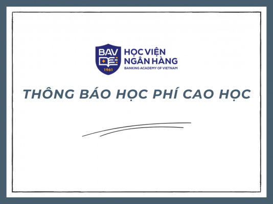 Thông báo học phí Học kỳ II năm học 2025 - 2026 Khoá 26, 27 tại Phân viện Phú Yên