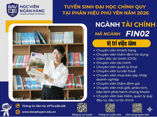 Ngành Tài Chính – Khởi Đầu Tương Lai Thịnh Vượng