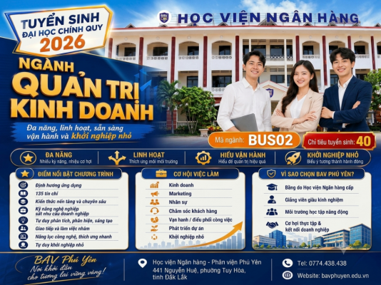 Quản trị kinh doanh – Học một ngành, mở nhiều hướng đi cho sự nghiệp tương lai.
