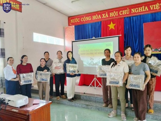 Tiếp tục hành trình lan tỏa kiến thức tài chính – đồng hành cùng phụ nữ nông thôn