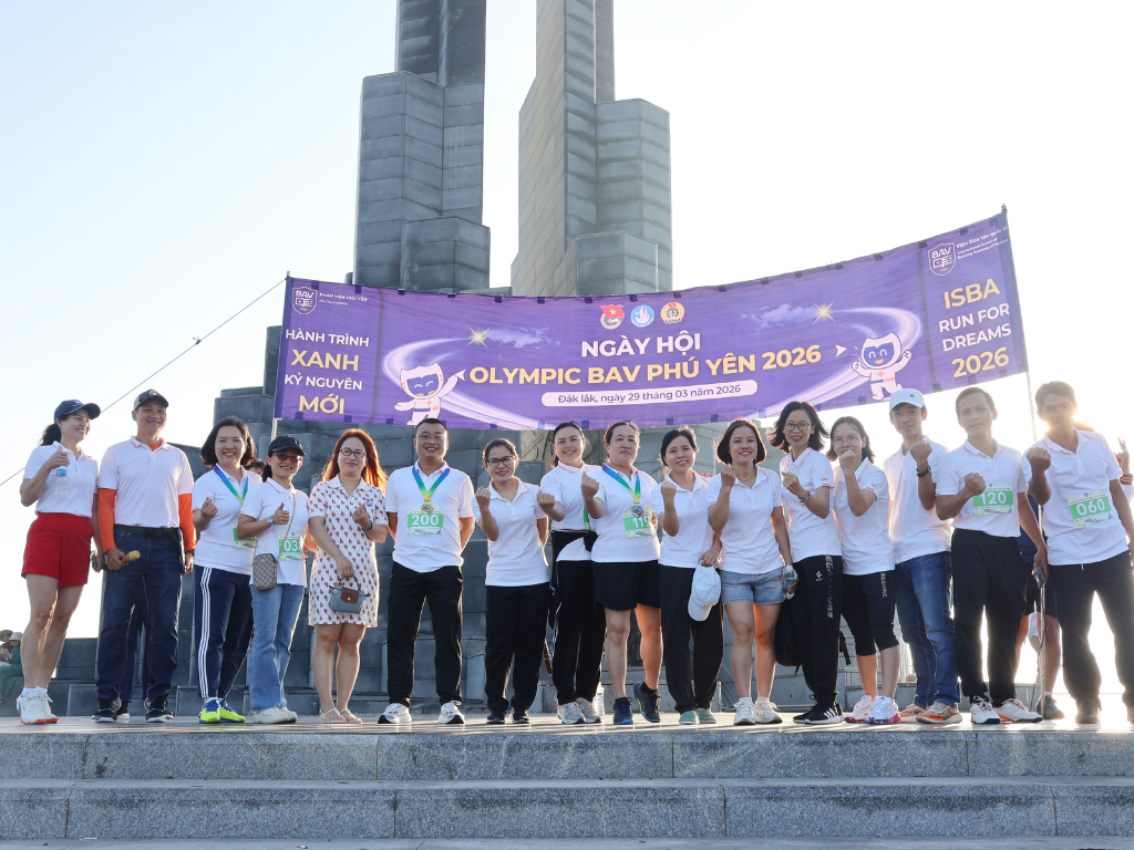 Ngày hội Olympic BAV Phú Yên 2026 – Hành trình xanh - Kỷ nguyên mới