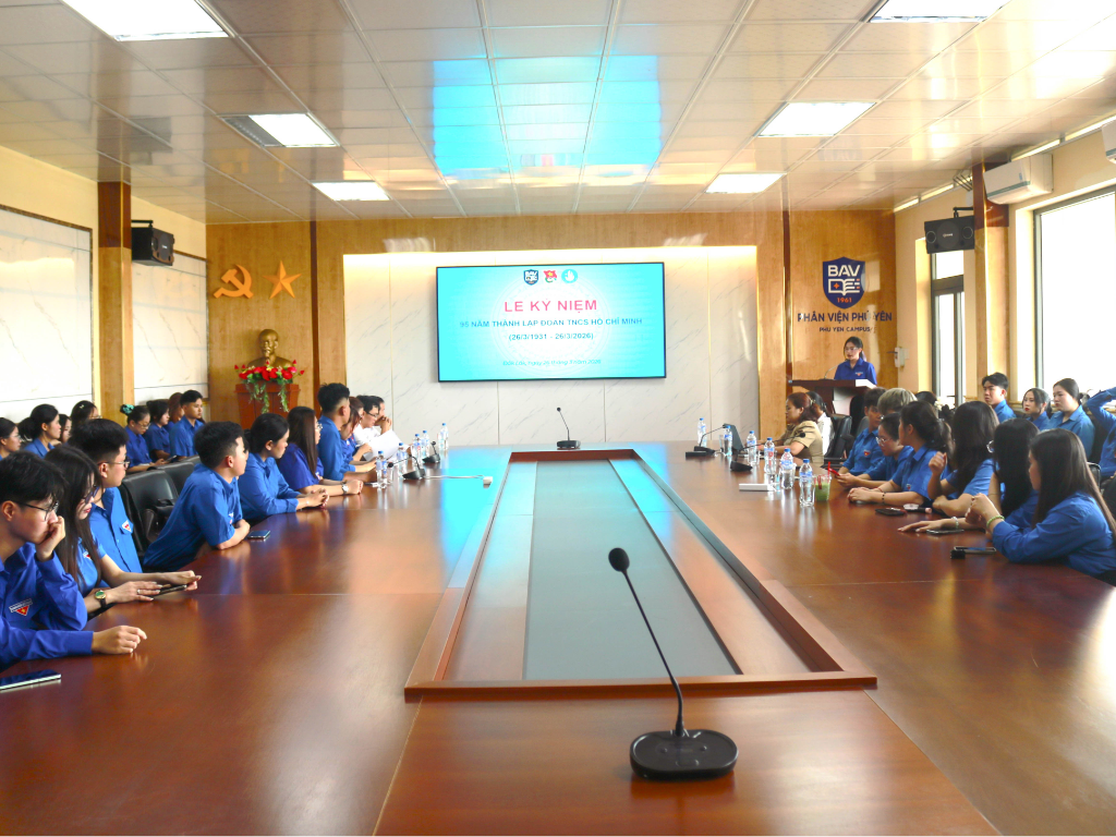 Kỷ niệm 95 năm Ngày thành lập Đoàn TNCS Hồ Chí Minh (26/3/1931 – 26/3/2026): Tuổi trẻ BAV Phú Yên tự hào tiếp bước