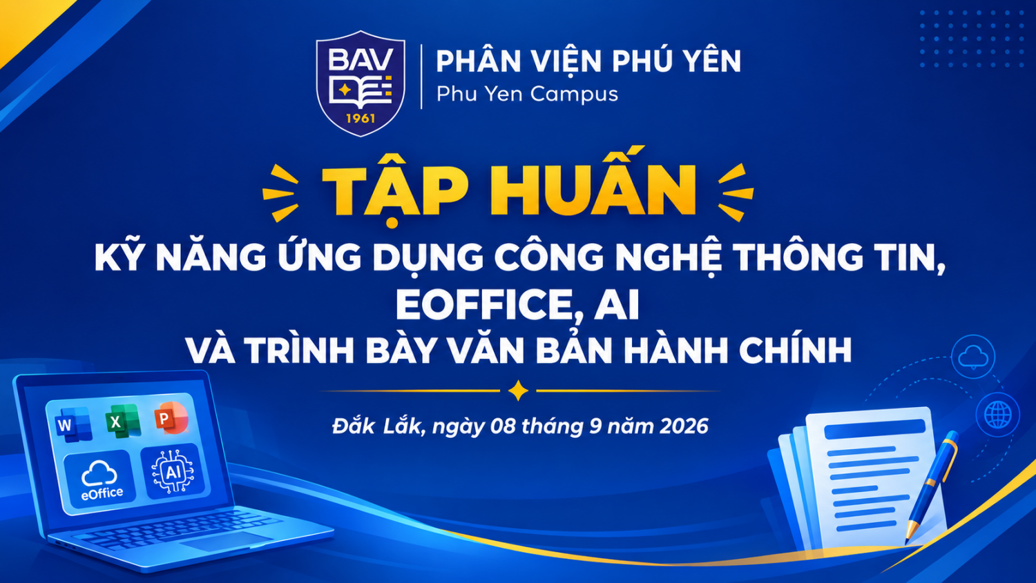 Nâng cao kỹ năng số, ứng dụng AI: Chủ động đổi mới từ những công việc hằng ngày